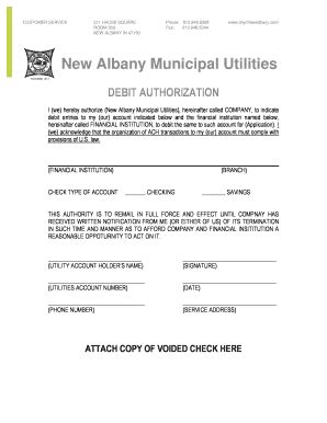 new albany municipal utilities
